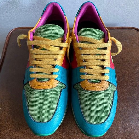 Burberry Prorsum The Field Color Block Sneakers - Picture 7 of 12